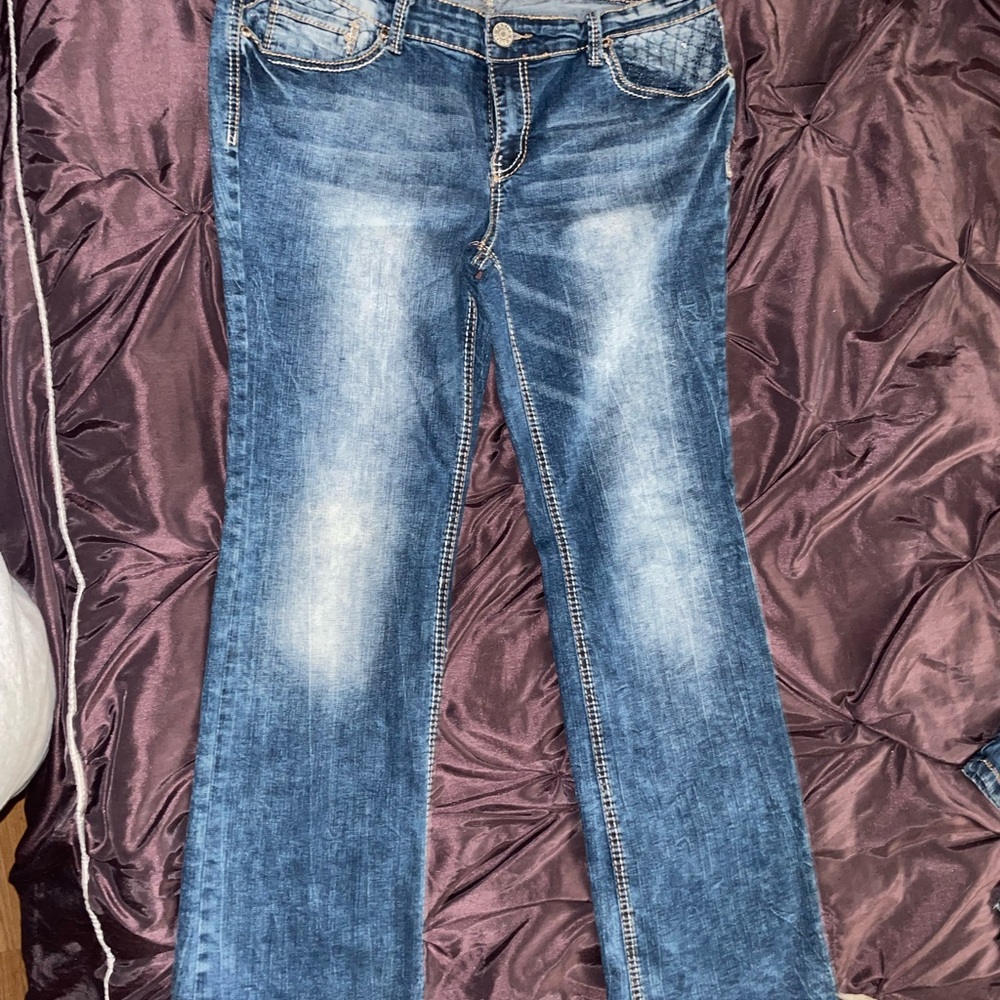 Ariya Blue Boot Cut Jeans